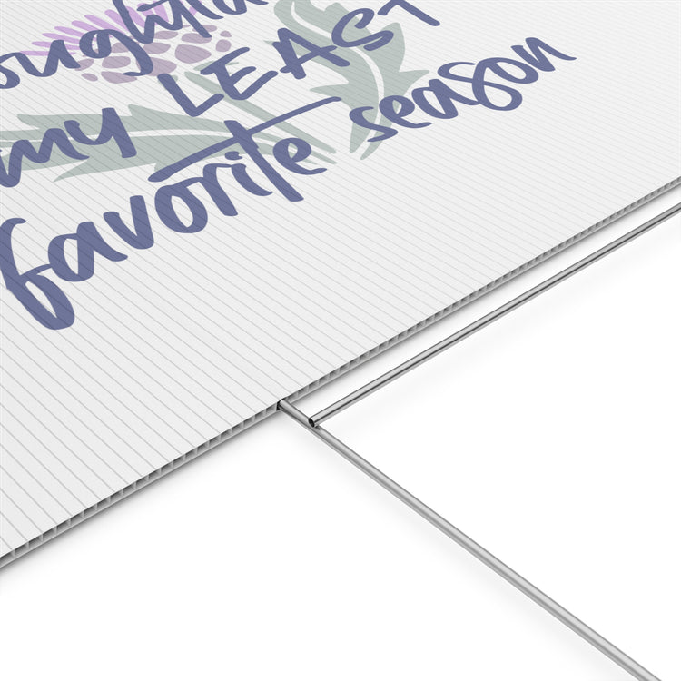 Droughtlander Plastic Yard Sign - Fandom-Made