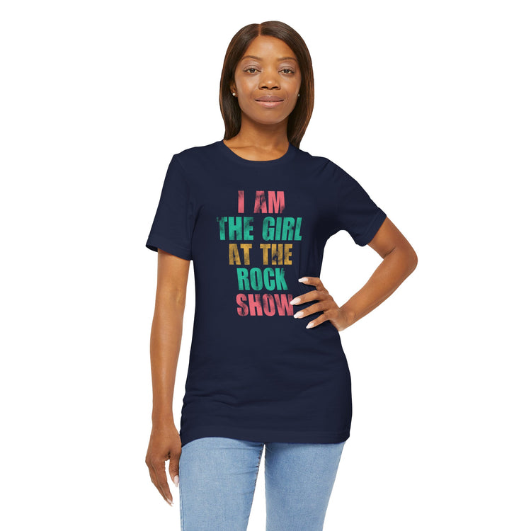 Girl At The Rock Show T-Shirt - Fandom-Made