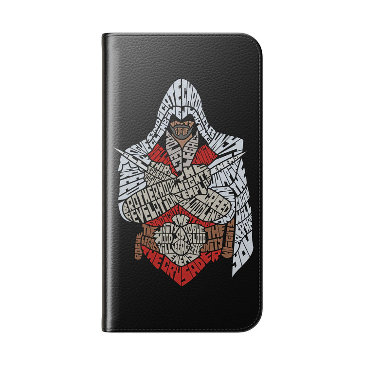 Assassins Creed Calligram Flip Case - Fandom-Made