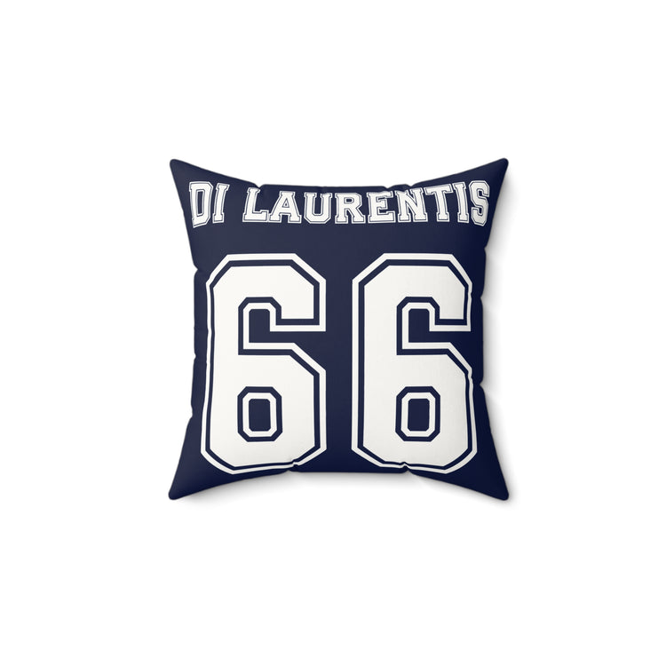 Di Laurentis U Faux Suede Square Pillow