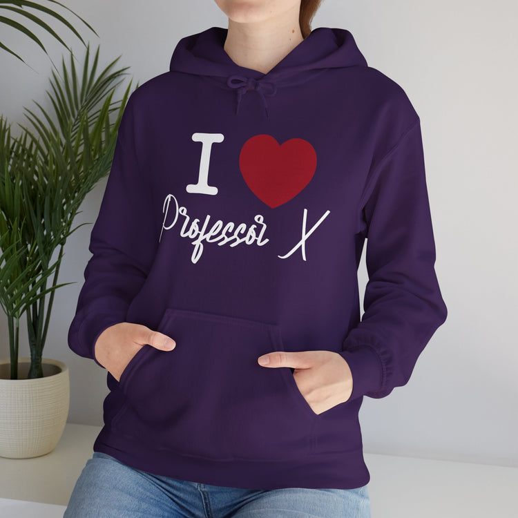 I Love Professor X Hoodie - Fandom-Made