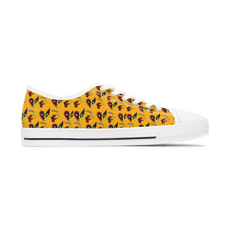 Wolverine Deadpool Besties Women's Sneakers - Fandom-Made