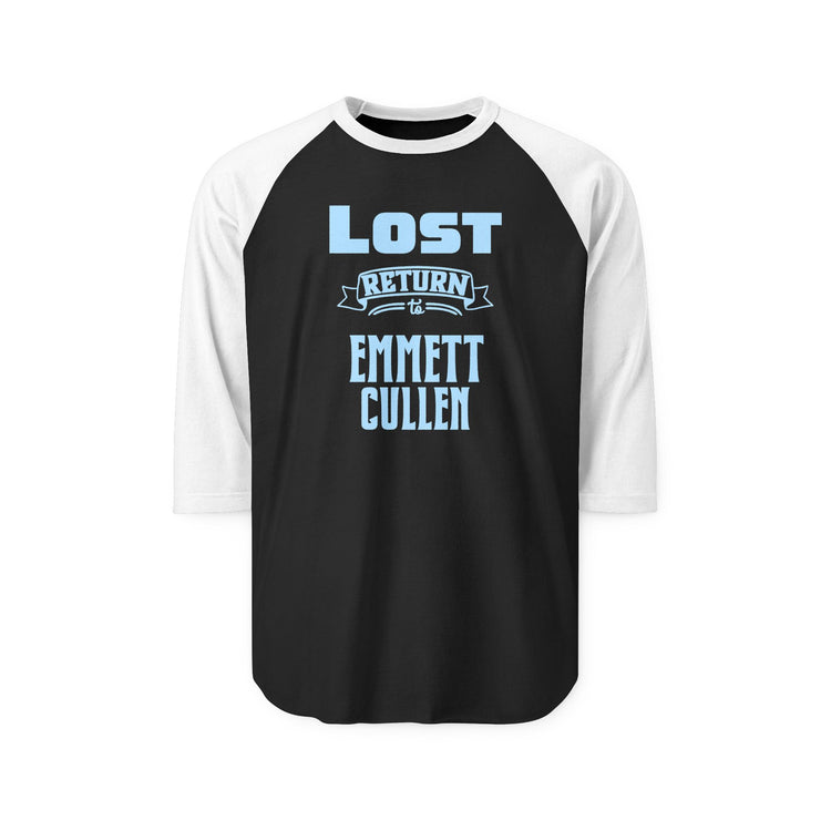 Lost Return To Emmett Cullen 3/4 Raglan Shirt - Fandom-Made