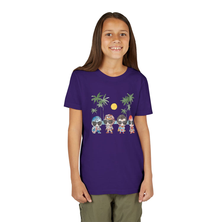 Summertime Heroes Youth Tee - Fandom-Made