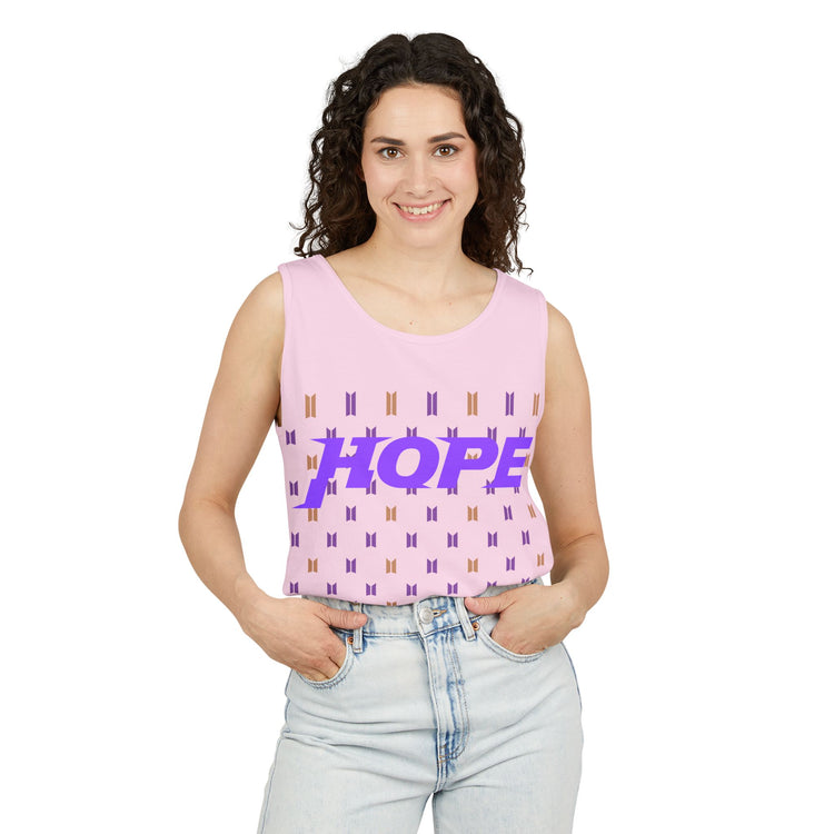 J-Hope Unisex Garment-Dyed Tank Top
