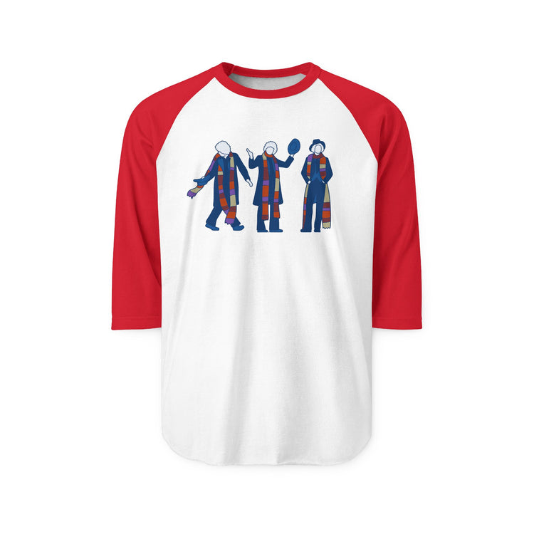 Fourth Doctor 3/4 Raglan Shirt - Fandom-Made