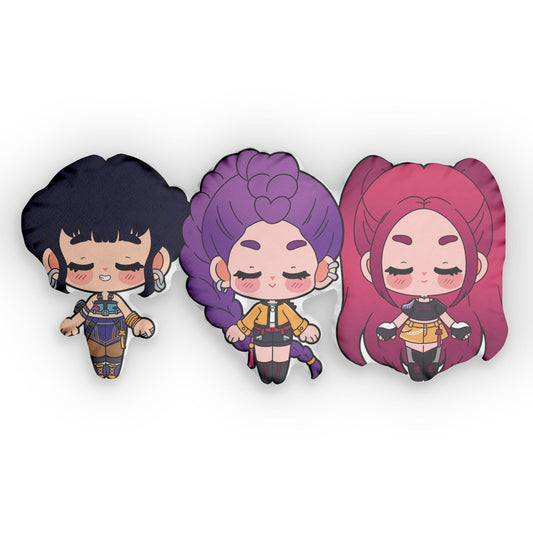 Huntrix-Shaped Pillow - Fandom-Made