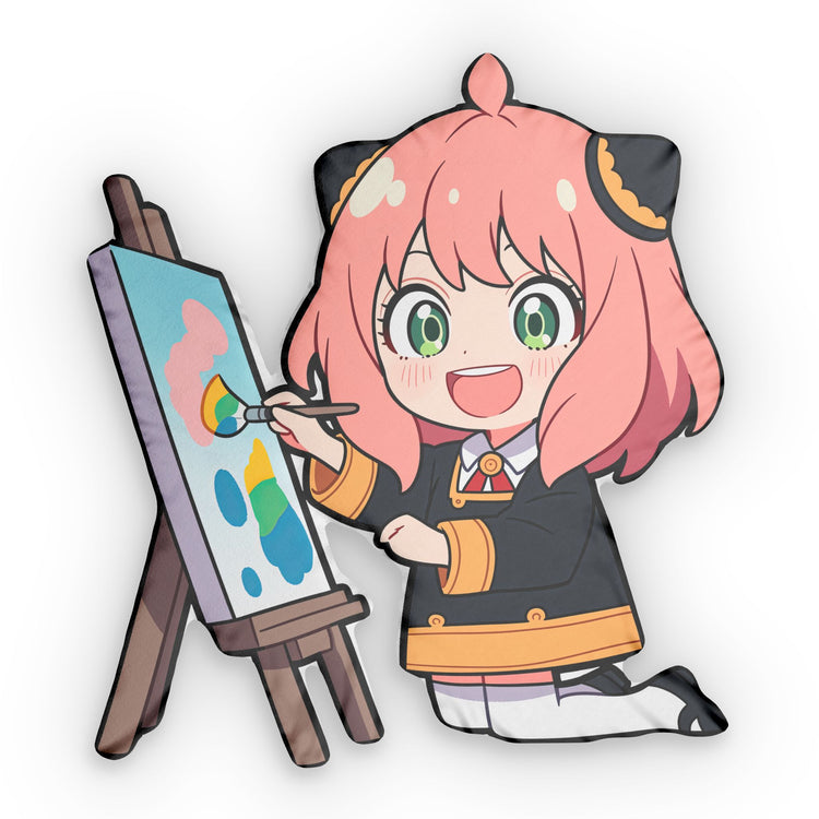 Anya Forger Painter-Shaped Pillow - Fandom-Made