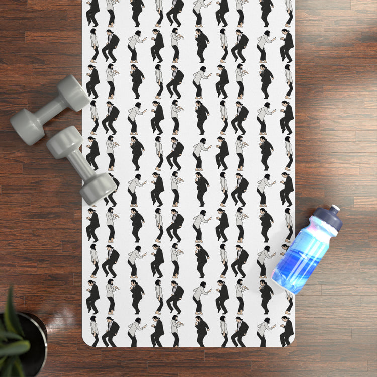 Pulp Fiction Dance Off Rubber Yoga Mat - Fandom-Made