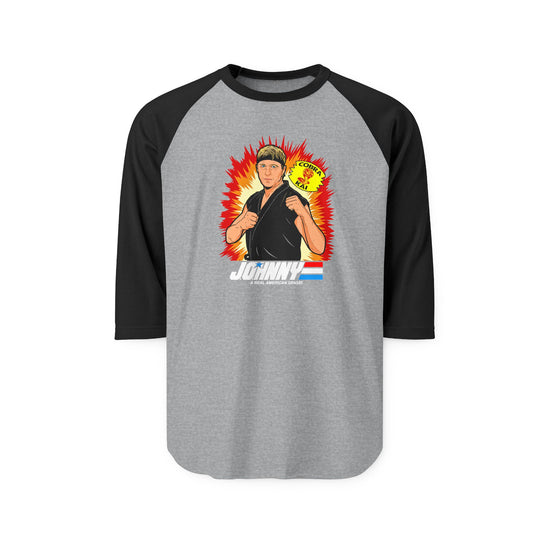 GI Johnny 3/4 Raglan Shirt - Fandom-Made