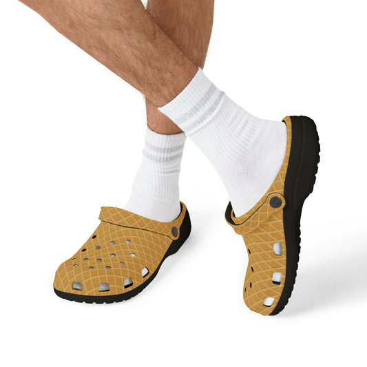 Waffle Rubber Clogs - Fandom-Made