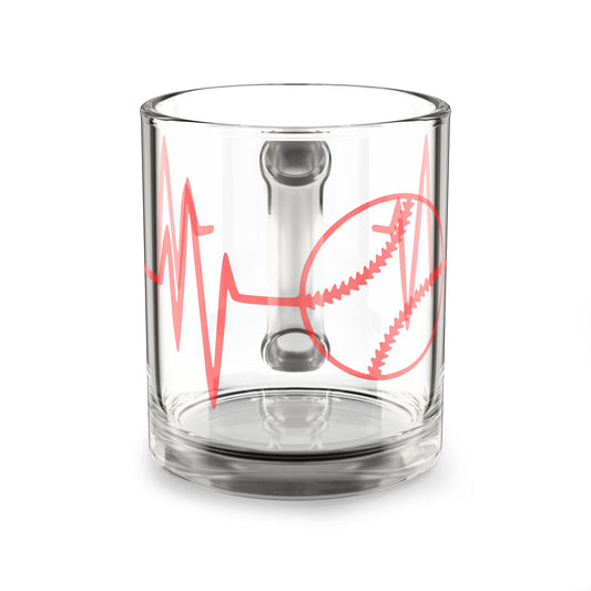 My Heart Beats For Baseball Mug - Fandom-Made