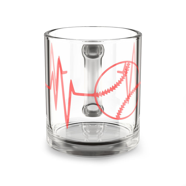 My Heart Beats For Baseball Mug - Fandom-Made