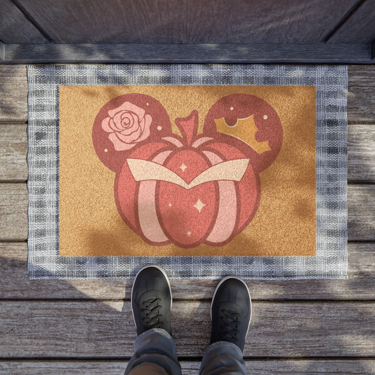 Aurora Pumpkin Doormat
