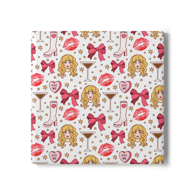 Sabrina Carpenter Ceramic Coaster - Fandom-Made