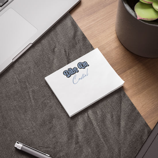 Dibs On Castiel Post-it® Note Pads - Fandom-Made