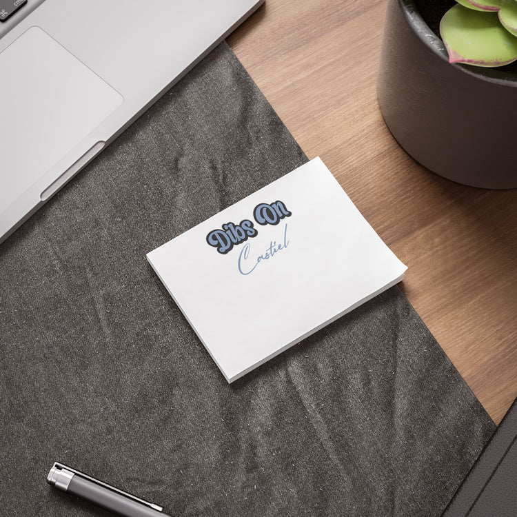 Dibs On Castiel Post-it® Note Pads - Fandom-Made