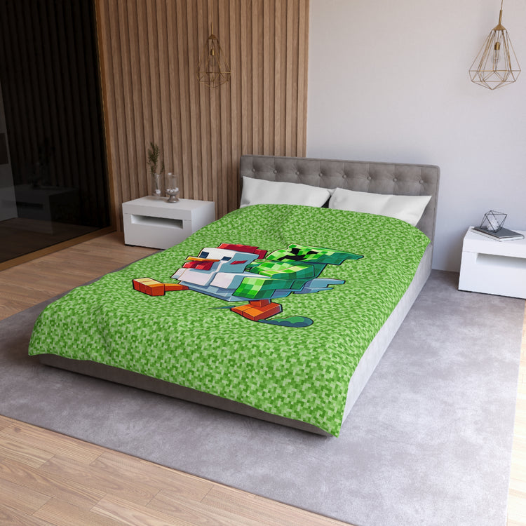 Chicken Jockey Duvet Cover - Fandom-Made