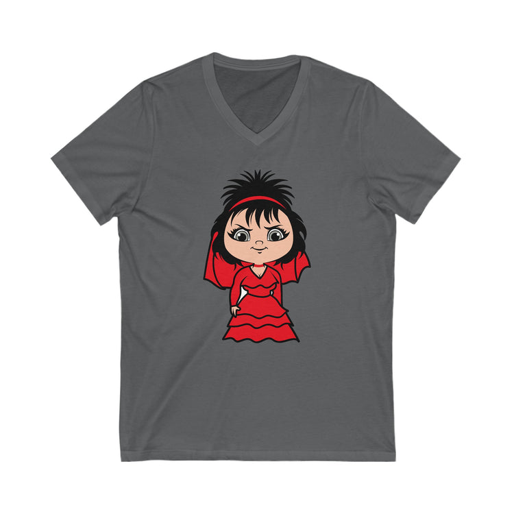 Lydia Deetz V-Neck Tee - Fandom-Made