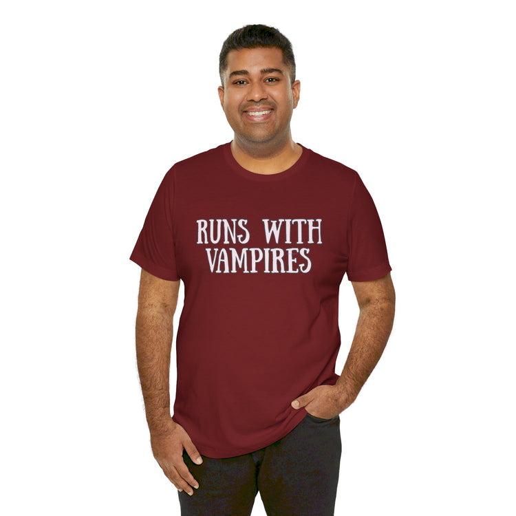 Runs With Vampires T-Shirt - Fandom-Made