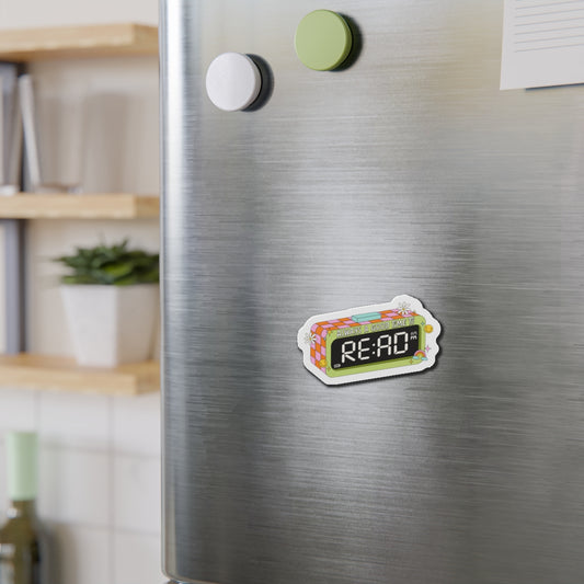 Always a Good Time To Read Die-Cut Magnet - Fandom-Made