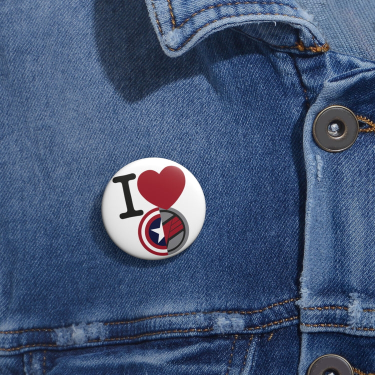 I Love Captain Falcon Pin - Fandom-Made