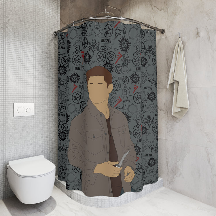 Dean Winchester Shower Curtain - Fandom-Made