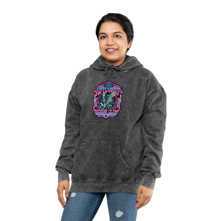 Hippogriff Riding Club Mineral Wash Hoodie - Fandom-Made