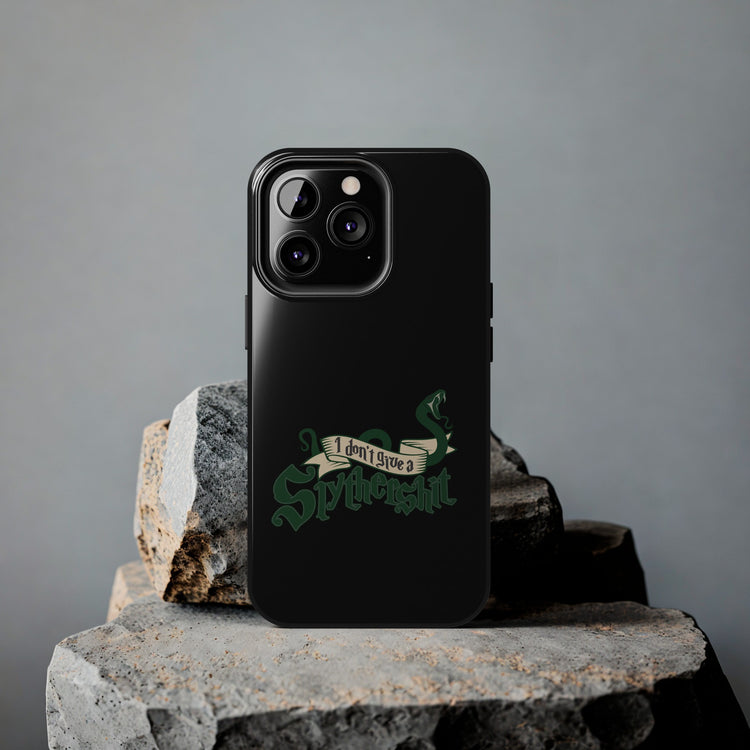 I Don't Give A Slytherin Phone Case - Fandom-Made