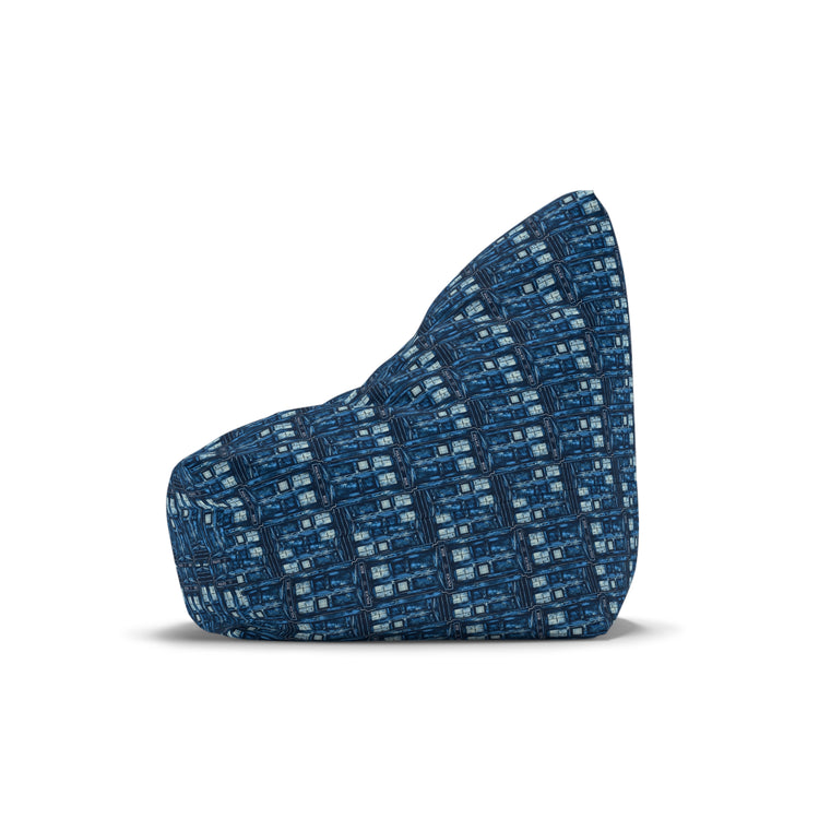 Tardis All-Over-Print Bean Bag Chair Cover - Fandom-Made