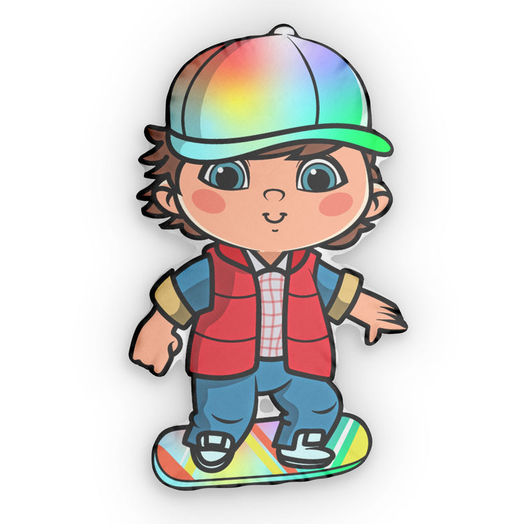 Marty McFly-Shaped Pillow - Fandom-Made