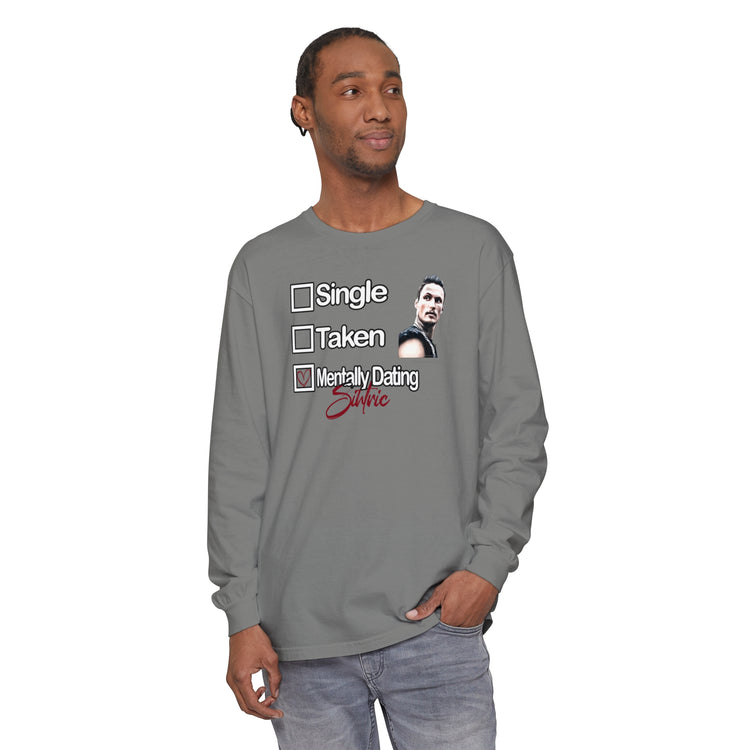 Mentally Dating Sihtric Long Sleeve T-Shirt - Fandom-Made