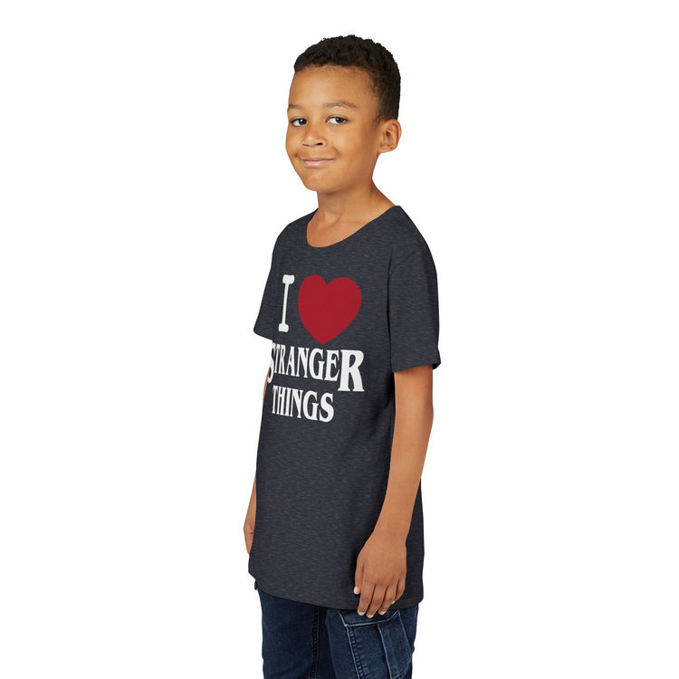I Love Stranger Things Youth Tee - Fandom-Made