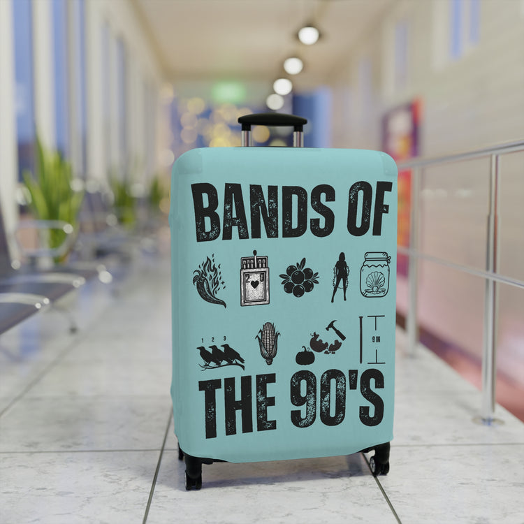 Bands Of The 90s Luggage Cover