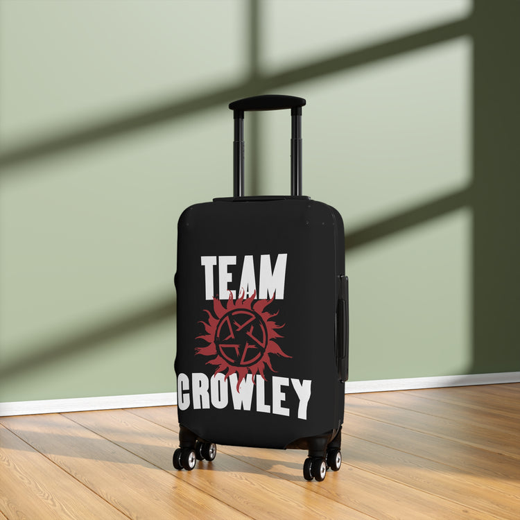 Team Crowley Luggage Cover - Fandom-Made