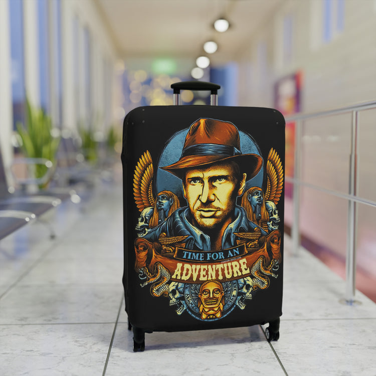 Time For An Adventure Luggage Cover - Fandom-Made