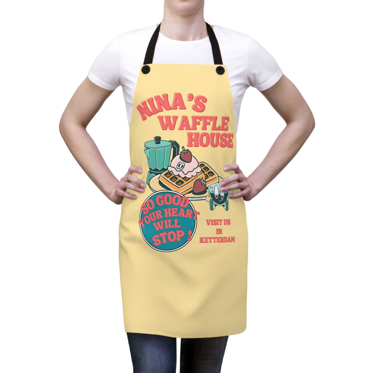Nina's Waffle House Apron - Fandom-Made