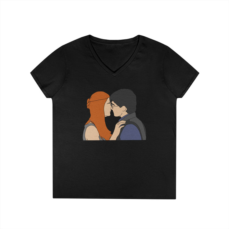 Ginny & Harry V-Neck Tee - Fandom-Made