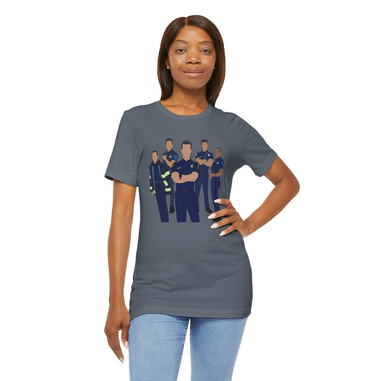 9-1-1 Group T-Shirt - Fandom-Made