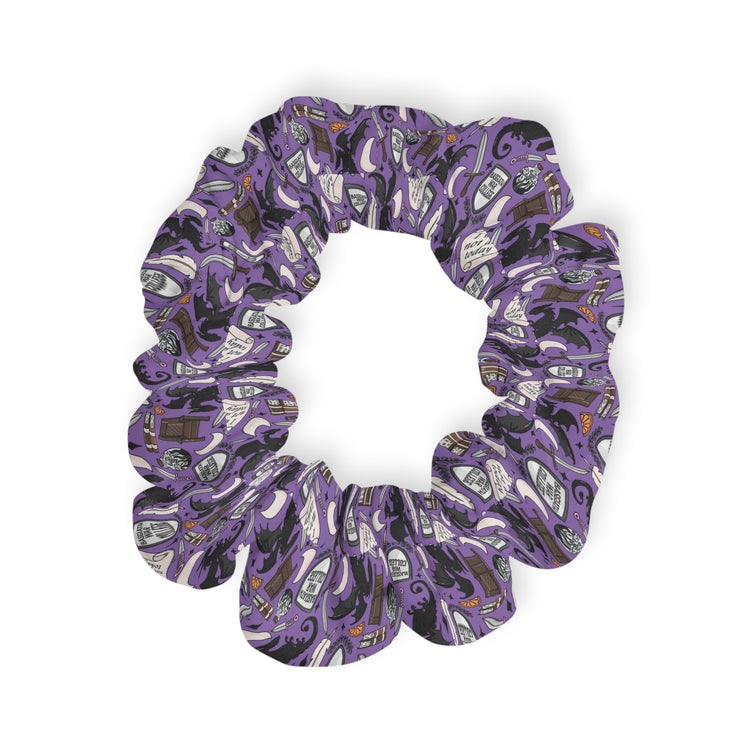 Fourth Wing Collage Scrunchie - Fandom-Made