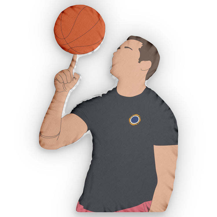 Basketball Buckley-Shaped Pillow - Fandom-Made
