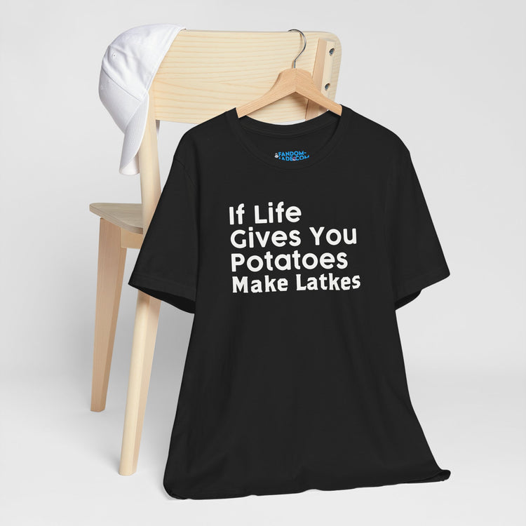 Make Latkes T-Shirt - Fandom-Made