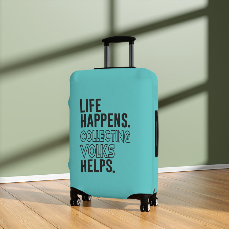 Life Happens Volks Helps Luggage Cover
