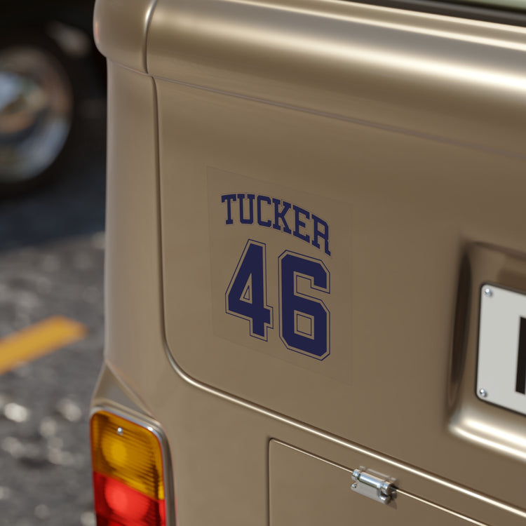 Tucker 46 Transparent Sticker