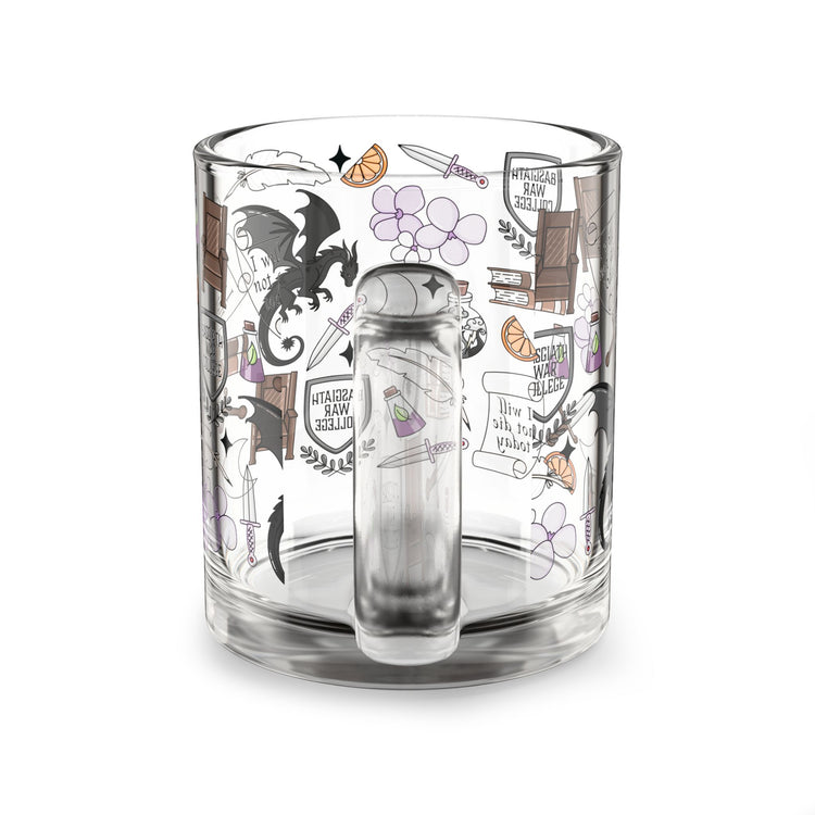 Fourth Wing Collage Mug - Fandom-Made