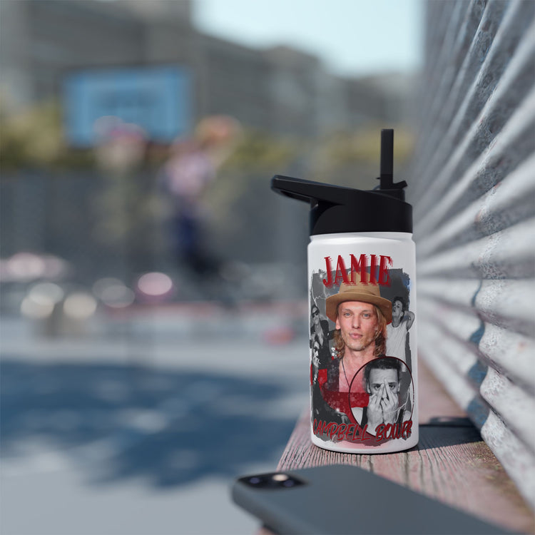 Jamie Campbell Bower Water Bottle