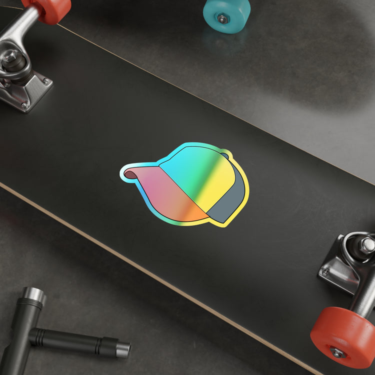 Dustin's Hat Holographic Sticker