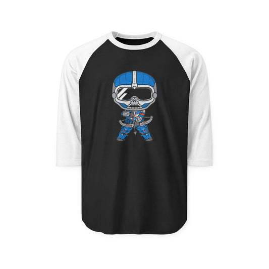 Taskmaster 3/4 Raglan Shirt - Fandom-Made