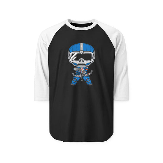 Taskmaster 3/4 Raglan Shirt - Fandom-Made
