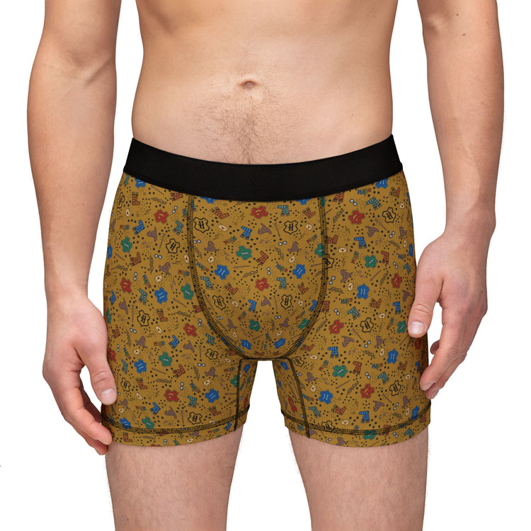 Hogwarts Hufflepuff House Men's Boxers - Fandom-Made